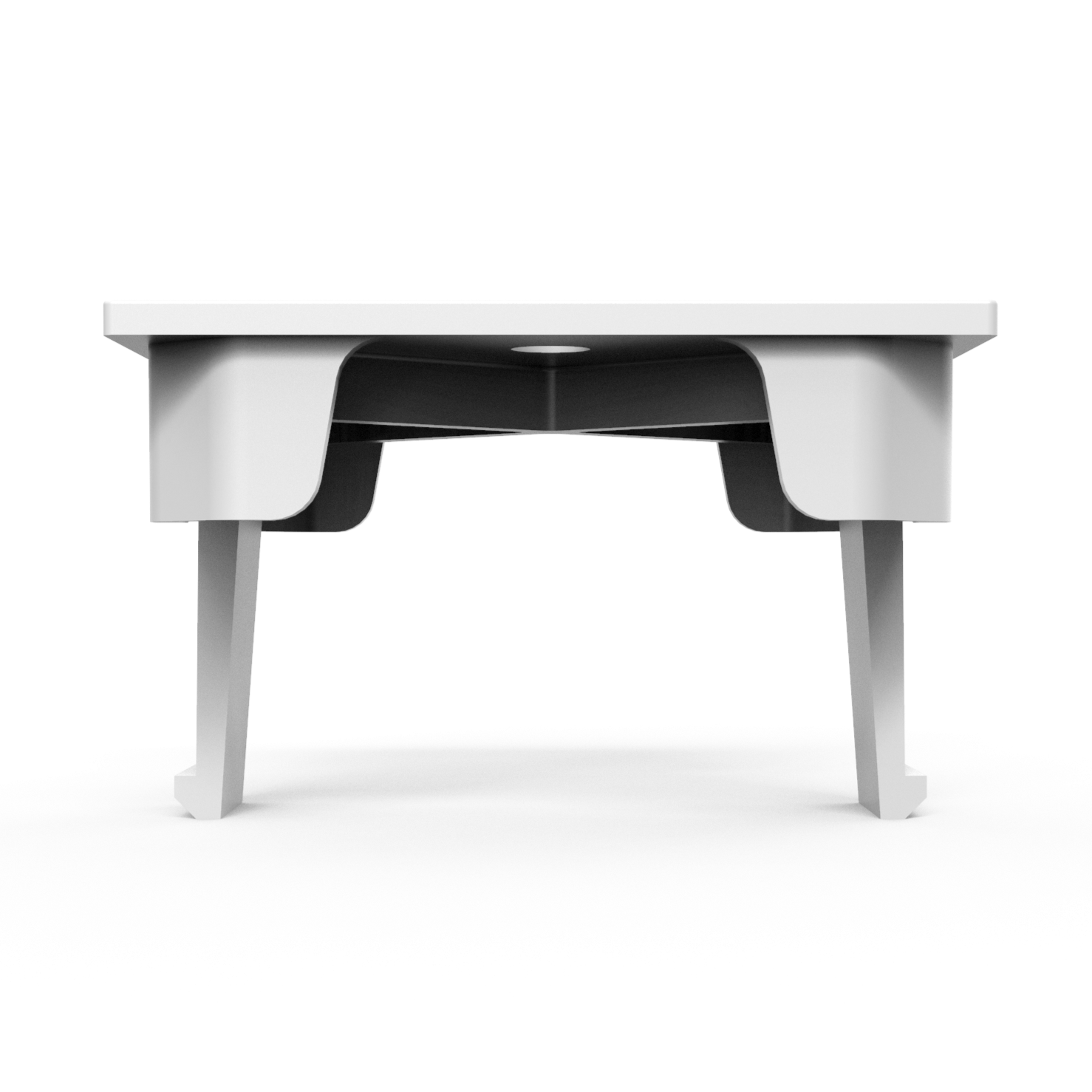 Connection mechanism for inserting the bay markers into the IBRAN-X grass/gravel parking grids